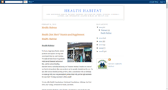 Desktop Screenshot of healthhabitat.com